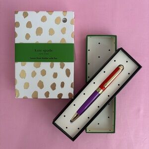 Kate Spade Pen and Notepad Set NWT